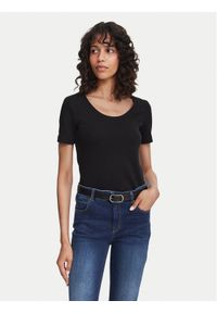 Weekend Max Mara T-Shirt Multij 2625946031 Czarny Regular Fit. Kolor: czarny. Materiał: bawełna #1