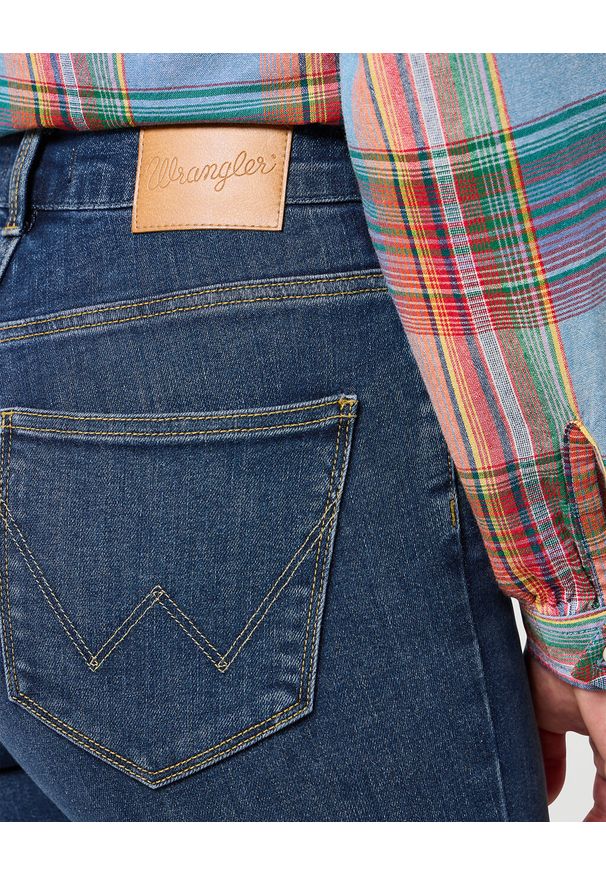 Wrangler - WRANGLER DAMSKIE SPODNIE JEANSOWE SLIM FULL RIDE 112356621 W26L017479