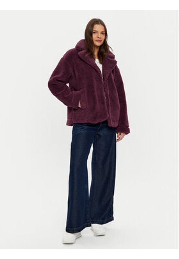 Billabong Kurtka przejściowa Autumn Holidays EBJJK00153 Bordowy Oversize. Kolor: czerwony. Materiał: syntetyk