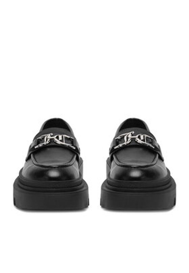 Juicy Couture Loafersy CEO-HY63020S-6 Czarny. Kolor: czarny. Materiał: materiał, syntetyk