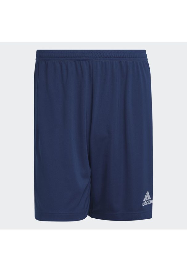 Adidas - Spodenki piłkarskie męskie adidas Entrada 22. Kolor: niebieski. Materiał: poliester. Sport: piłka nożna