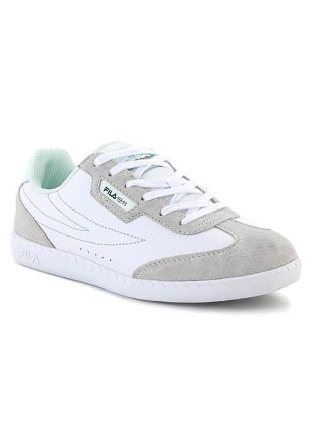 Buty do chodzenia damskie Fila FFW024713201. Zapięcie: sznurówki. Kolor: biały. Materiał: tkanina, materiał, skóra, syntetyk. Szerokość cholewki: normalna. Sport: turystyka piesza