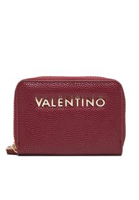 VALENTINO - Mały Portfel Damski Valentino. Kolor: czerwony