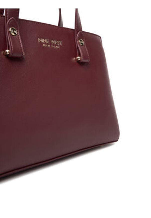Nine West Torebka CEO-MAINE-LDA8203 Bordowy. Kolor: czerwony