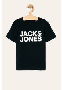 Jack & Jones - T-shirt dziecięcy 128-176 cm. Okazja: na co dzień. Kolor: niebieski. Materiał: bawełna, dzianina. Wzór: nadruk. Styl: casual #1