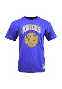 Mitchell & Ness - Koszulka New York Knicks. Kolor: niebieski. Sport: koszykówka #1