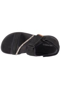 Sandały Merrell Terran 4 Backstrap Sandal W J006412 czarne. Zapięcie: rzepy. Kolor: czarny. Materiał: materiał, tkanina, skóra, guma #4
