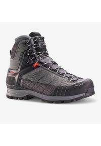 SIMOND - Buty trekkingowe damskie MT500 MATRYXEVO wodoodporne. Wysokość cholewki: przed kolano. Kolor: pomarańczowy, wielokolorowy, szary. Materiał: materiał, kauczuk. Szerokość cholewki: normalna