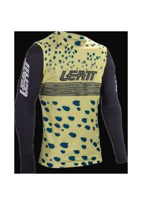 Koszulka rowerowa LEATT Jersey MTB Gravity 5.0. Kolor: zielony, niebieski, wielokolorowy. Materiał: jersey. Sport: kolarstwo