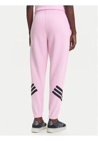 Adidas - adidas Spodnie dresowe Future Icons 3-Stripes JE0158 Różowy Regular Fit. Kolor: różowy. Materiał: syntetyk, bawełna #5