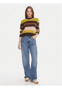 Kontatto Sweter 3M0910C Kolorowy Regular Fit. Materiał: syntetyk. Wzór: kolorowy #4