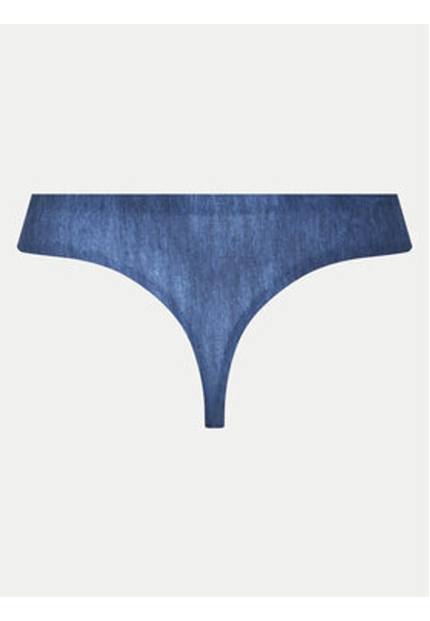 Chantelle Stringi Soft Stretch C11D90 Niebieski. Kolor: niebieski. Materiał: syntetyk