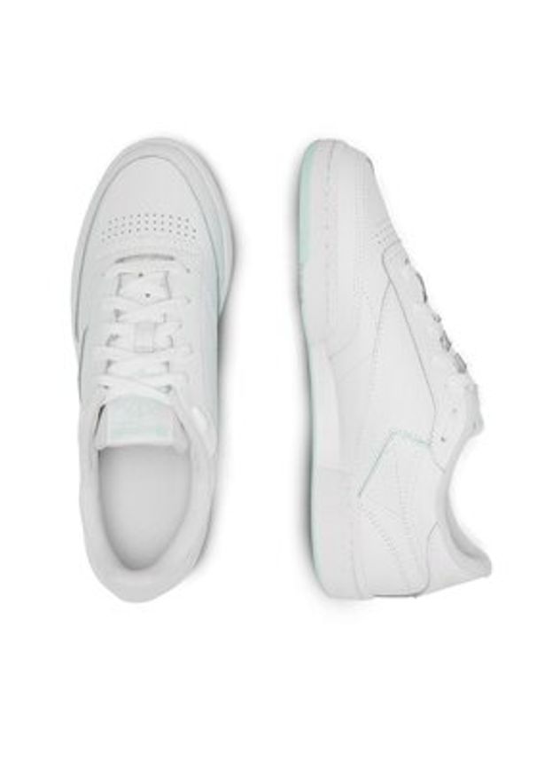 Reebok Sneakersy Club C 100033090 Biały. Kolor: biały. Materiał: skóra. Model: Reebok Club