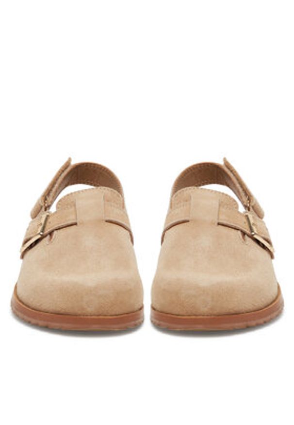 Lasocki Young Sandały BRICK CI12-BRICK-01 Beżowy. Kolor: beżowy. Materiał: zamsz, skóra