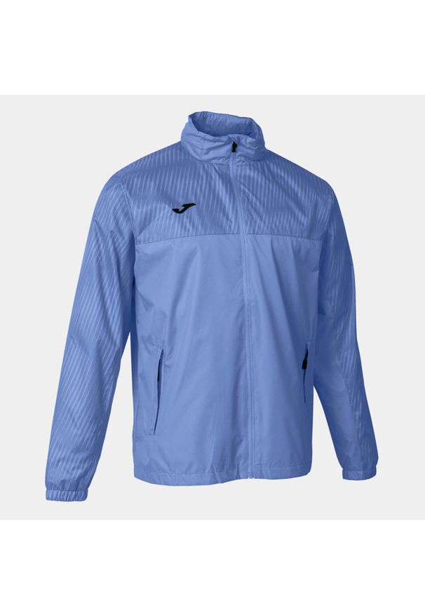 Kurtka do piłki nożnej dla chłopców Joma Montreal przeciwdeszczowa. Kolor: niebieski. Sport: piłka nożna