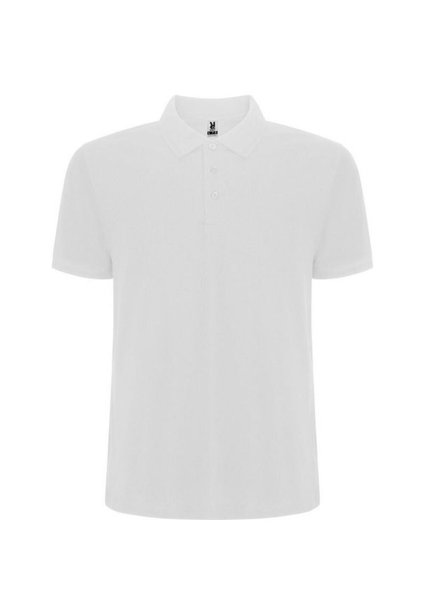 ROLY - Koszulka Polo Z Krótkim Rękawem Dla Dzieci Pegaso Premium. Typ kołnierza: polo. Kolor: biały. Długość rękawa: krótki rękaw. Długość: krótkie