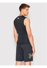 Under Armour Koszulka techniczna HeatGear® 1361522 Czarny Slim Fit. Kolor: czarny. Materiał: syntetyk #5