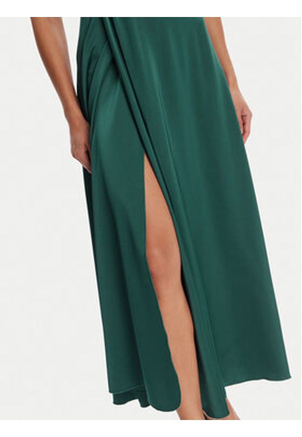 Rinascimento Sukienka wieczorowa CFC0124986003 Zielony Regular Fit. Kolor: zielony. Materiał: syntetyk. Styl: wizytowy