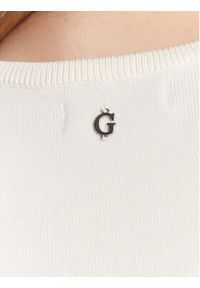Guess Top Ada W3GZ00 Z2Z80 Écru Regular Fit. Materiał: wiskoza, syntetyk #3