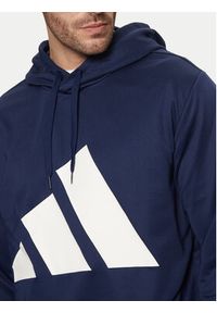 Adidas - adidas Dres Sportswear Big Logo JC5389 Granatowy Regular Fit. Kolor: niebieski. Materiał: syntetyk #6