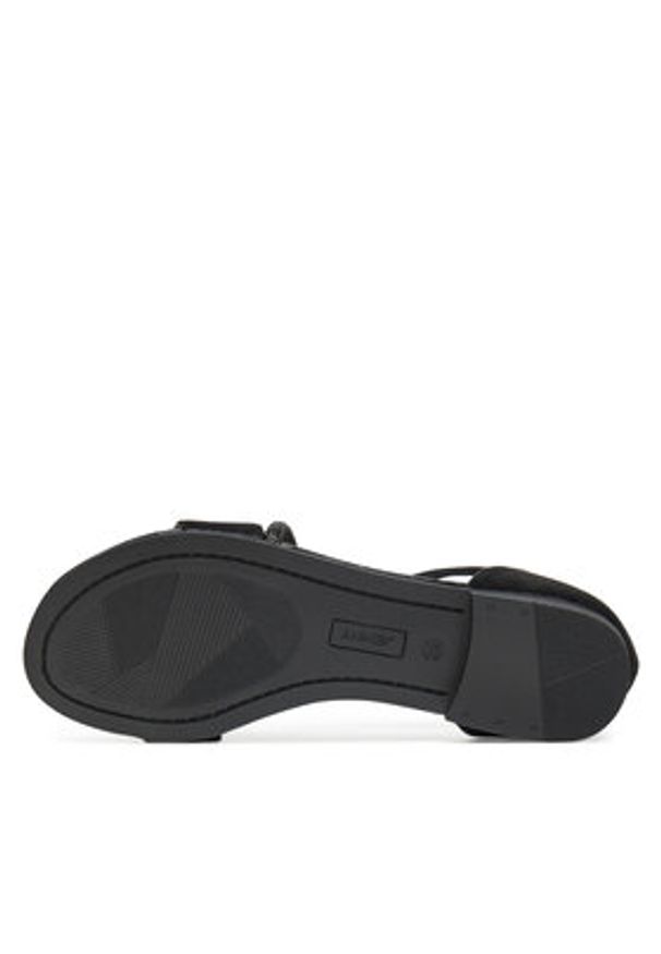 Jenny - JENNY Sandały LESLEY WS5295-14 Czarny. Kolor: czarny. Materiał: materiał