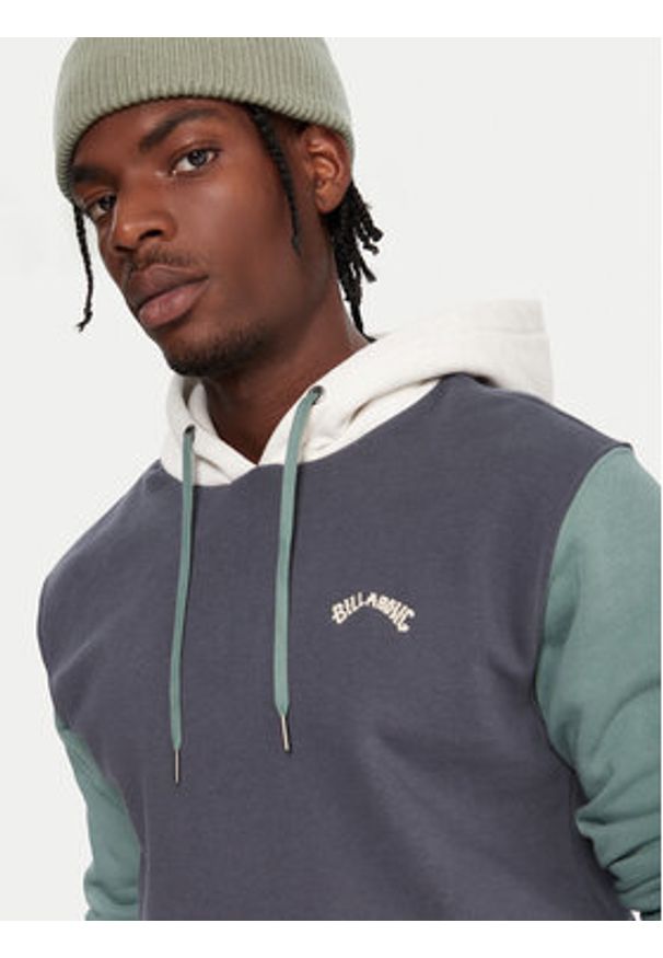 Billabong Bluza Arch Block Po EBYFT00155 Niebieski Regular Fit. Kolor: niebieski. Materiał: bawełna