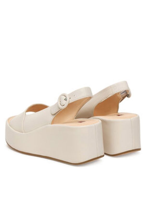 HÖGL Sandały 0-182530 Kremowy. Kolor: kremowy. Materiał: skóra