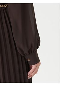 MICHAEL Michael Kors Sukienka koszulowa MF5838A7R3 Brązowy Regular Fit. Kolor: brązowy. Materiał: syntetyk. Typ sukienki: koszulowe #5
