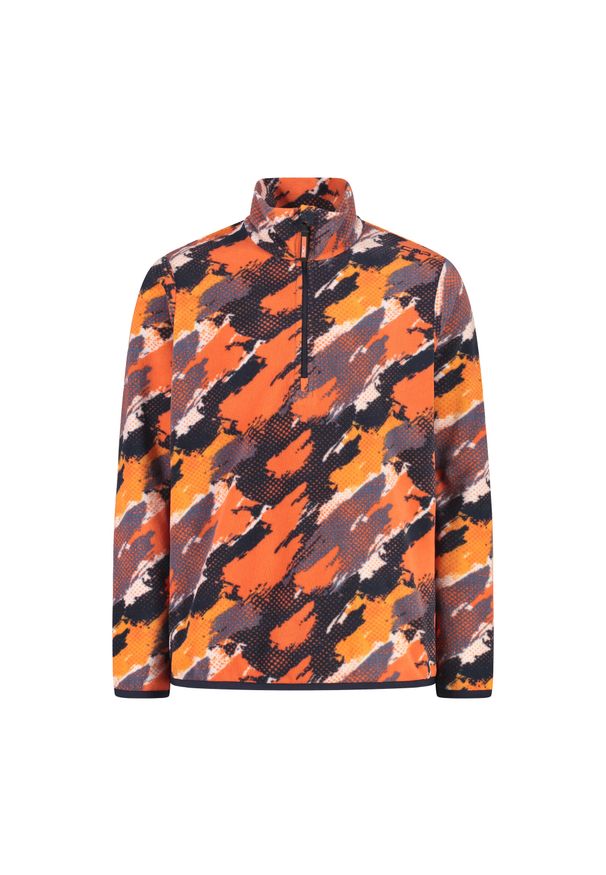 Golf dziecięca turystyczne CMP 34G4904. Typ kołnierza: golf. Kolor: wielokolorowy, żółty, pomarańczowy. Sezon: zima. Sport: golf