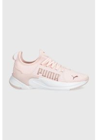 Puma - adidas Originals skarpetki (3-pack) kolor różowy. Nosek buta: okrągły. Zapięcie: bez zapięcia. Kolor: różowy. Sport: bieganie