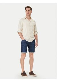 Guess Koszula F6GH06 WG3L0 Beżowy Regular Fit. Kolor: beżowy. Materiał: wiskoza #3