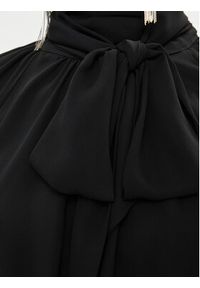 Elisabetta Franchi Bluzka CA-011-37E2-V380 Czarny Regular Fit. Kolor: czarny. Materiał: syntetyk