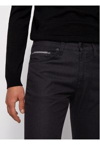 BOSS - Boss Spodnie materiałowe Delaware3-1-20+ 50435156 Czarny Slim Fit. Kolor: czarny. Materiał: bawełna #6