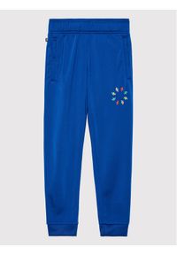 Adidas - adidas Spodnie dresowe adicolor HB9466 Niebieski Regular Fit. Kolor: niebieski. Materiał: syntetyk