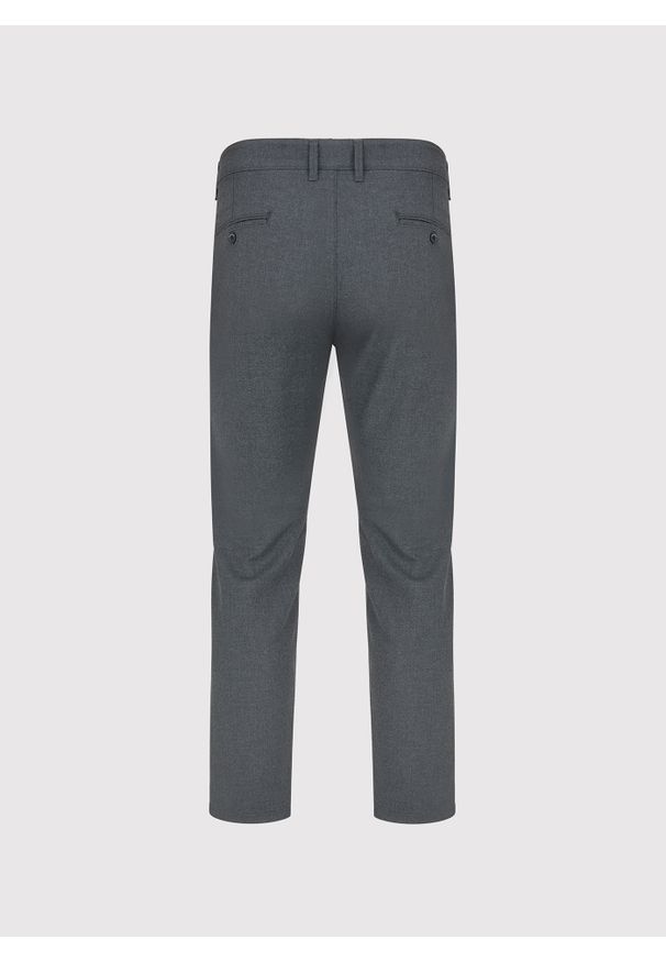 Pako Lorente - PAKO LORENTE - Grafitowe spodnie męskie. Kolor: szary. Materiał: poliester, wiskoza, elastan. Wzór: gładki. Sezon: zima, jesień. Styl: klasyczny