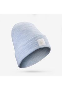 WEDZE - Czapka narciarska dla dorosłych Quechua Freerider 500. Kolor: wielokolorowy, niebieski, szary, biały. Materiał: akryl, materiał. Sezon: zima. Styl: sportowy #1