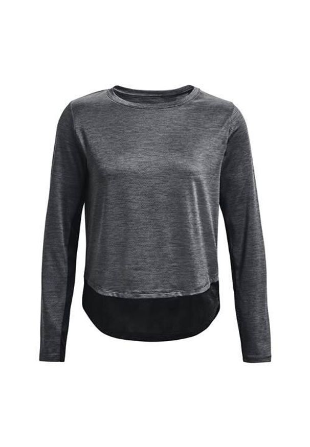 Koszulka treningowa damska Under Armour Tech Vent. Kolor: szary. Długość rękawa: długi rękaw. Długość: długie. Sport: bieganie
