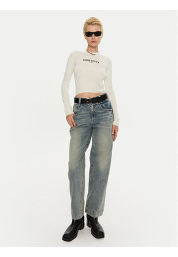 Miss Sixty Jeansy 6L3JJ2760000 Niebieski Boy Fit. Kolor: niebieski