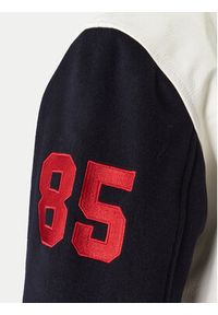 TOMMY HILFIGER - Tommy Hilfiger Kurtka bomber Varsity MW0MW41866 Écru Regular Fit. Materiał: skóra #7