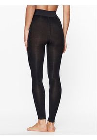 Calvin Klein Legginsy 701226027 Czarny Slim Fit. Kolor: czarny. Materiał: bawełna