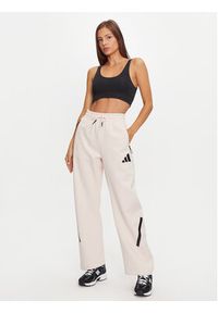 Adidas - adidas Spodnie dresowe Z.N.E. Barrel JF4780 Różowy Loose Fit. Kolor: różowy. Materiał: bawełna, syntetyk #3