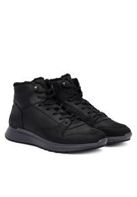 ecco - ECCO Sneakersy Exostride M 83541402001 Czarny. Kolor: czarny. Materiał: nubuk, skóra #6