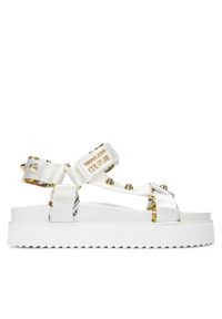 Sandały Versace Jeans Couture. Kolor: biały