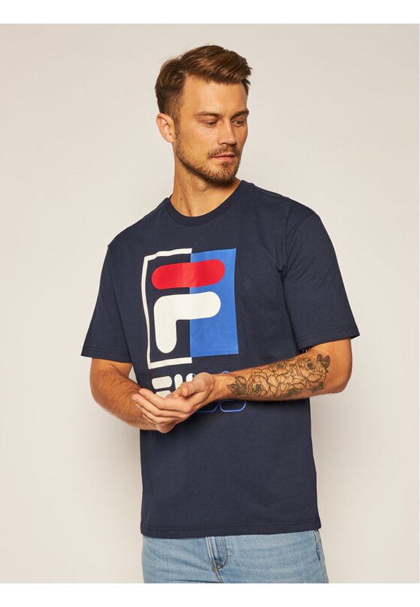 T-Shirt Fila. Kolor: niebieski