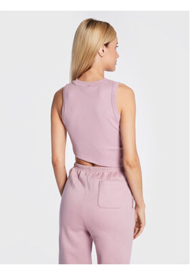 Reebok Top Classics HK4929 Różowy Slim Fit. Kolor: różowy. Materiał: bawełna