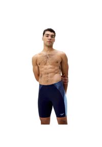 Spodenki Pływackie Męskie Speedo End+ Max Splice Mid Jam. Kolor: niebieski #1
