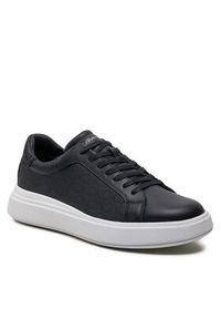 Calvin Klein Sneakersy Low Top Lace Up Lth Perf Mono HM0HM01429 Czarny. Kolor: czarny