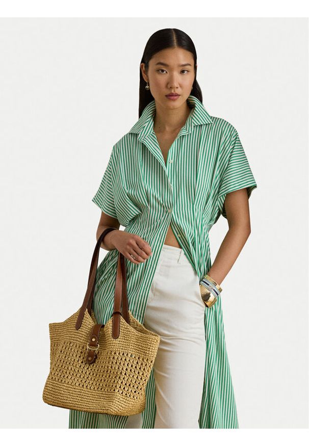 Lauren Ralph Lauren - LAUREN RALPH LAUREN Torebka 431P03408001 Brązowy. Kolor: brązowy