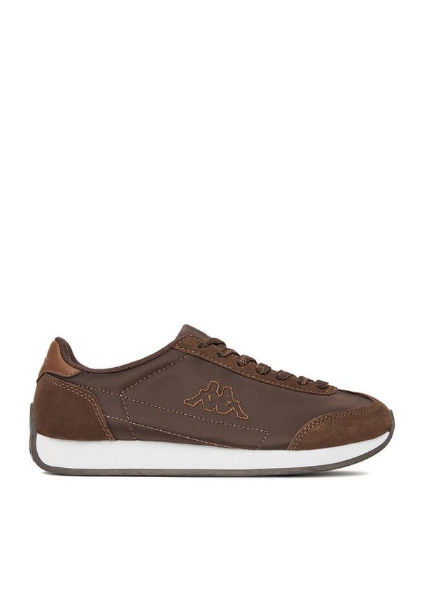 Sneakersy Kappa. Kolor: brązowy