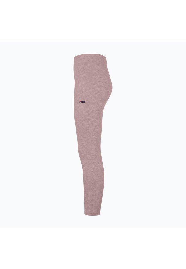 Fila - Legginsy damskie FILA Benndorf High Waist. Stan: podwyższony. Kolor: różowy